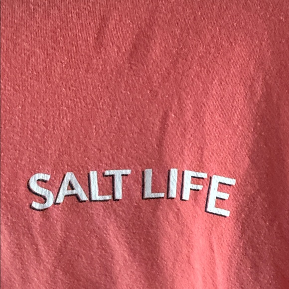 Salt Life Vibrant Coral Long Sleeve Tee - Picture 2 of 5